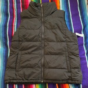 XL WOMENS BLACK VEST OLD NAVY